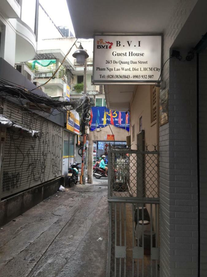 B.V.I Guest House โฮจิมินห์ซิตี้ ภายนอก รูปภาพ